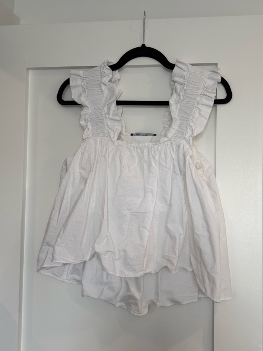 Zara Poplin Tank Top
